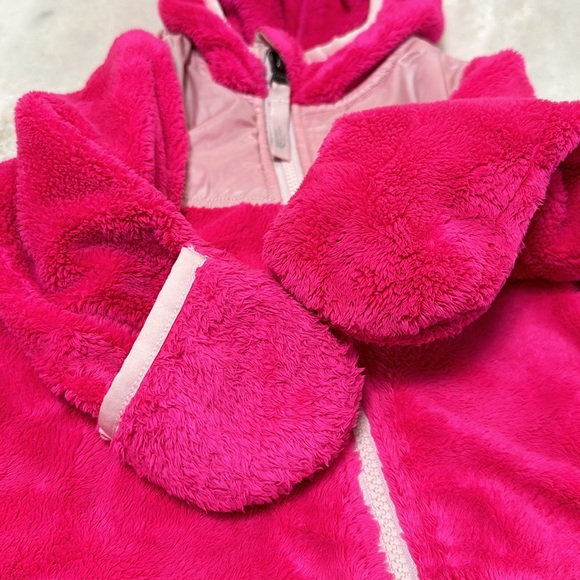 North Face Oso Infant Girls Fleece Bunting, size 6-12 months - Picture 5 of 8